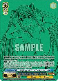 100 Years Quest, Wendy Marvell (SSP) - FAIRY TAIL 100 YEARS QUEST - Weiss Schwarz card