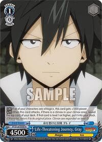 Life-Threatening Journey, Gray - FAIRY TAIL 100 YEARS QUEST - Weiss Schwarz card