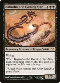 Kokusho, the Evening Star - Modern Masters - Magic: The Gathering card