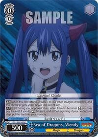 Sea of Dragons, Wendy - FAIRY TAIL 100 YEARS QUEST - Weiss Schwarz card