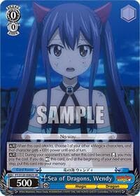 Sea of Dragons, Wendy (SR) - FAIRY TAIL 100 YEARS QUEST - Weiss Schwarz card