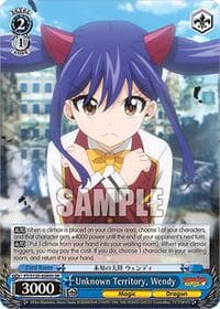 Unknown Territory, Wendy (SR) - FAIRY TAIL 100 YEARS QUEST - Weiss Schwarz card