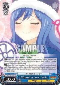 Wizard in Love, Juvia - FAIRY TAIL 100 YEARS QUEST - Weiss Schwarz card