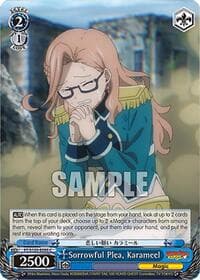 Sorrowful Plea, Karameel - FAIRY TAIL 100 YEARS QUEST - Weiss Schwarz card