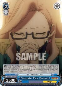 Sorrowful Plea, Karameel (SR) - FAIRY TAIL 100 YEARS QUEST - Weiss Schwarz card