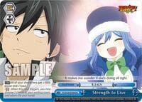 Strength to Live - FAIRY TAIL 100 YEARS QUEST - Weiss Schwarz card
