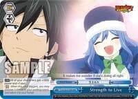 Strength to Live (RRR) - FAIRY TAIL 100 YEARS QUEST - Weiss Schwarz card