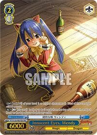 Innocent Eyes, Wendy (PR+) - FAIRY TAIL 100 YEARS QUEST - Weiss Schwarz card