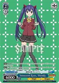 Innocent Eyes, Wendy (PR) (Foil) - FAIRY TAIL 100 YEARS QUEST - Weiss Schwarz card