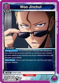Woo Jinchul - UE17BT: SOLO LEVELING - Union Arena card