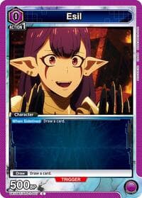 Esil (007) - UE17BT: SOLO LEVELING - Union Arena card