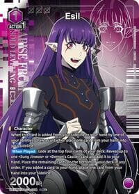 Esil (008) (SR*) - UE17BT: SOLO LEVELING - Union Arena card