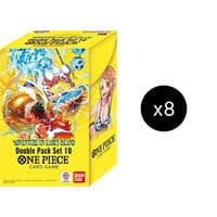 Double Pack Set Vol. 10 Display - Adventure on Kami's Island - One Piece Card Game card