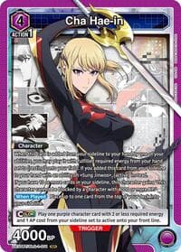 Cha Hae-in (011) - UE17BT: SOLO LEVELING - Union Arena card
