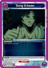 Sung Il-hwan - UE17BT: SOLO LEVELING - Union Arena card