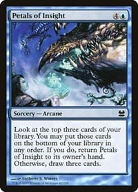 Petals of Insight - Modern Masters - Magic: The Gathering card