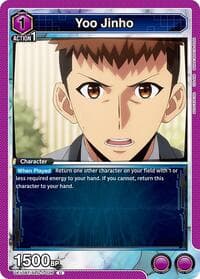 Yoo Jinho (026) - UE17BT: SOLO LEVELING - Union Arena card