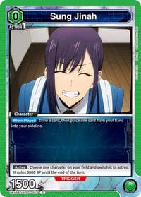 Sung Jinah (043) - UE17BT: SOLO LEVELING - Union Arena card