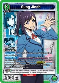 Sung Jinah (044) - UE17BT: SOLO LEVELING - Union Arena card