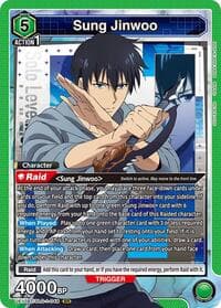Sung Jinwoo (048) - UE17BT: SOLO LEVELING - Union Arena card