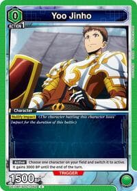 Yoo Jinho (052) - UE17BT: SOLO LEVELING - Union Arena card