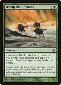Tromp the Domains - Modern Masters - Magic: The Gathering card