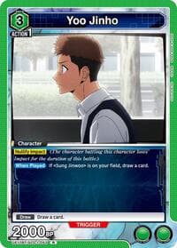 Yoo Jinho (053) - UE17BT: SOLO LEVELING - Union Arena card