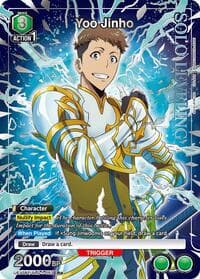 Yoo Jinho (053) (R*) - UE17BT: SOLO LEVELING - Union Arena card