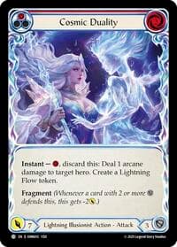 Cosmic Duality (Red) - Omens of the Third Age - Flesh and Blood TCG card