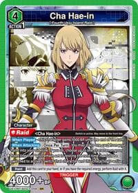 Cha Hae-in (058) - UE17BT: SOLO LEVELING - Union Arena card