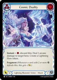 Cosmic Duality (Blue) - Omens of the Third Age - Flesh and Blood TCG card
