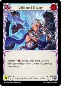 Voltbound Duality (Blue) - Omens of the Third Age - Flesh and Blood TCG card