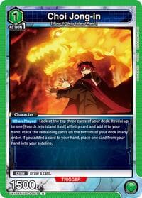 Choi Jong-in (063) - UE17BT: SOLO LEVELING - Union Arena card
