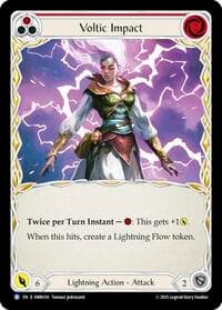Voltic Impact - Omens of the Third Age - Flesh and Blood TCG card