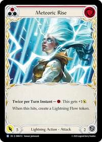 Meteoric Rise - Omens of the Third Age - Flesh and Blood TCG card