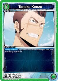 Tanaka Kenzo - UE17BT: SOLO LEVELING - Union Arena card