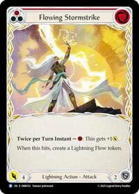 Flowing Stormstrike - Omens of the Third Age - Flesh and Blood TCG card
