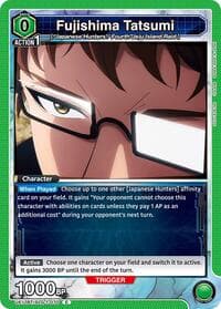 Fujishima Tatsumi - UE17BT: SOLO LEVELING - Union Arena card