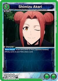 Shimizu Akari - UE17BT: SOLO LEVELING - Union Arena card