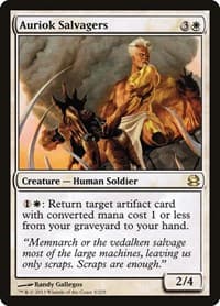 Auriok Salvagers - Modern Masters - Magic: The Gathering card