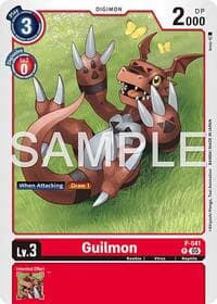 Guilmon - P-041 (Reprint) - Advanced Booster Digimon Generation - Digimon Card Game card