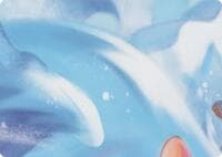Winterspell Snowball Fight Puzzle Insert (Top Left) - Winterspell - Disney Lorcana card