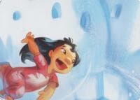 Winterspell Snowball Fight Puzzle Insert (Top Middle) - Winterspell - Disney Lorcana card