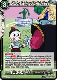 Chiaotzu, Training on King Kai's Planet - Three Glorious Fighters - Dragon Ball Super: Masters card