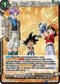 Pan, Bonds With Comrades - Three Glorious Fighters - Dragon Ball Super: Masters card