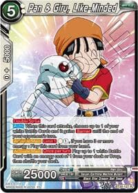 Pan & Giru, Like-Minded - Three Glorious Fighters - Dragon Ball Super: Masters card