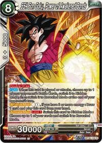 SS4 Son Goku, Power of Awakened Bonds - Three Glorious Fighters - Dragon Ball Super: Masters card