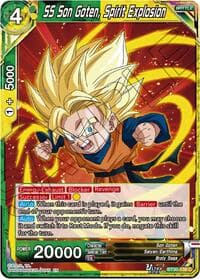 SS Son Goten, Spirit Explosion - Three Glorious Fighters - Dragon Ball Super: Masters card