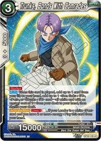 Trunks, Bonds With Comrades - Three Glorious Fighters - Dragon Ball Super: Masters card