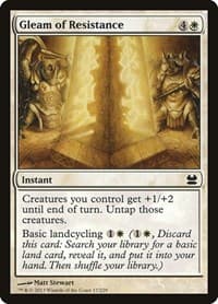 Gleam of Resistance - Modern Masters - Magic: The Gathering card